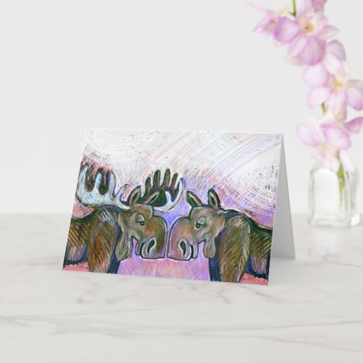 De neus weet het - Moose Edition Kaart (Orchidee)