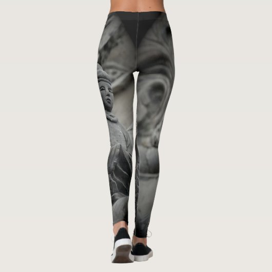 De neutralen van verbazingwekkende Aziatische scul Leggings (Achterkant)