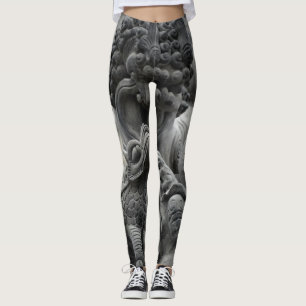 De neutralen van verbazingwekkende Aziatische scul Leggings