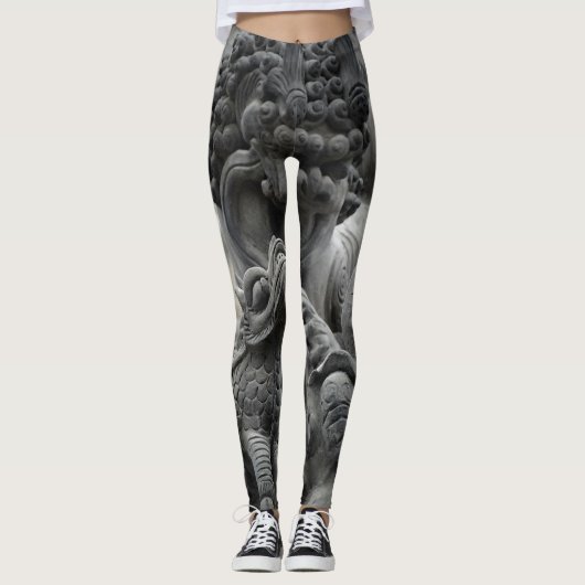 De neutralen van verbazingwekkende Aziatische scul Leggings (Voorkant)