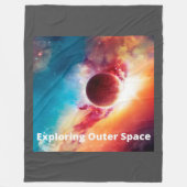 De nevel in de buitenruimte verkennen, deken (Voorkant)