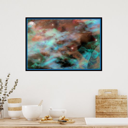 De nevel poster (Keuken)