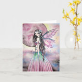 De nevelige Fee van de Maan - Lege Kaart (Gele Bloem)