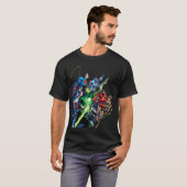 De New 52 Cover 1 3e druk _1 T-shirt (Voorkant volledig)