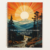De New Hampshire 48 4.000 voet, NH48 bergen Planner (Voorkant)
