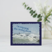 De New Jersey Shore Briefkaart (Staand voorkant)