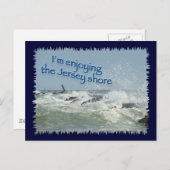 De New Jersey Shore Briefkaart (Voorkant / Achterkant)