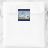 De New Jersey Shore Vierkante Sticker (Tas)
