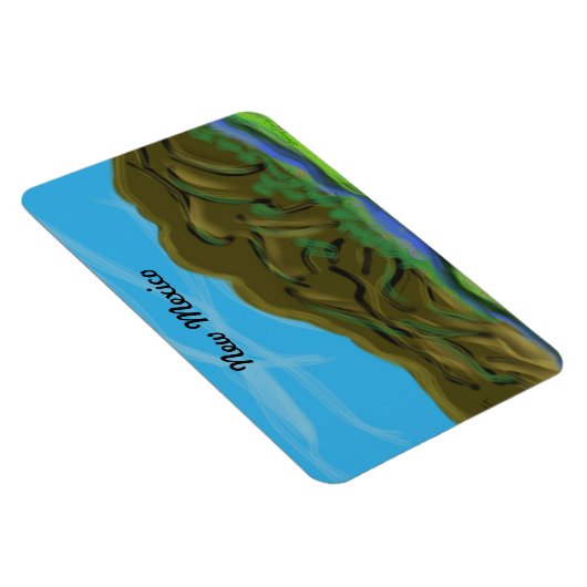 De New Mexico Mountains magneet (Rechterzijde)