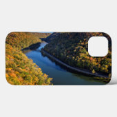 De New River Gorge bij Hawks Nest State Park Case-Mate iPhone Case (Achterkant (horizontaal))