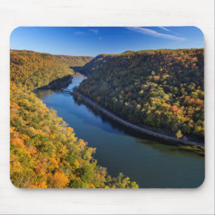 De New River Gorge bij Hawks Nest State Park Muismat