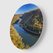 De New River Gorge in Hawks Nest State Park Grote Klok (Hoek)
