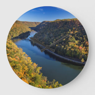 De New River Gorge in Hawks Nest State Park Grote Klok