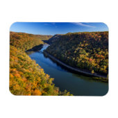 De New River Gorge in Hawks Nest State Park Magneet (Horizontaal)