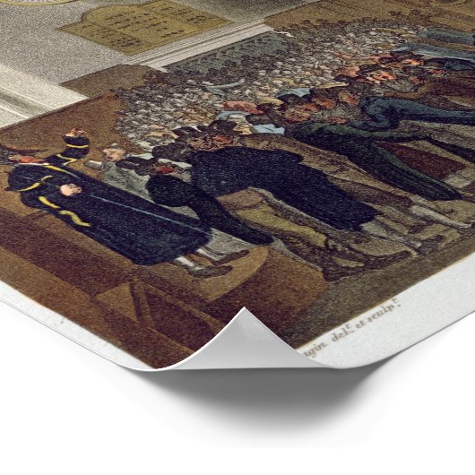 De New Stock Exchange, Bartholomew Lane Poster (Hoek)