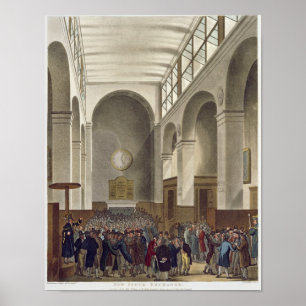 De New Stock Exchange, Bartholomew Lane Poster