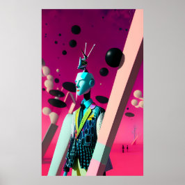 De New Wave Ken Gage Surrealisme Poster