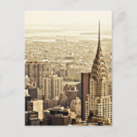 De New York City Skyline en het Chrysler-gebouw