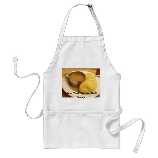 De New York Matzo Ball Soup Apron Standaard Schort (Voorkant)