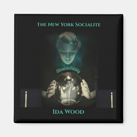 De New York Socialite - Ida Wood Magnet (Voorkant)