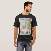 De New Yorker vintage Poster T-shirt (Voorkant volledig)