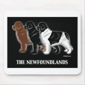 De Newfoundlands Muismat (Voorkant)