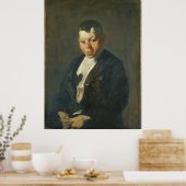 De Newsboy van George Bellows Poster (Keuken)