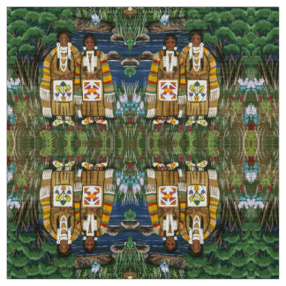 De Nez Perce Woman Stof