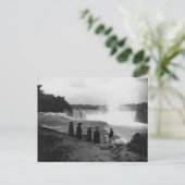 De Niagara-Herfsten ~ 1853 Briefkaart (Staand voorkant)