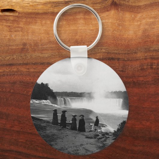 De Niagara-Herfsten ~ 1853 Sleutelhanger (Voorkant)