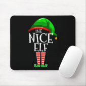 De Nice Elf Group Matching Family Kerstmis Muismat (Met muis)