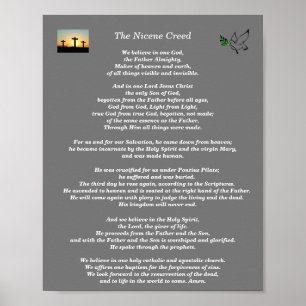 De Nicene Creed Poster