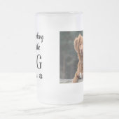 De niet-Drink enige hond is de homepage-foto Matglas Bierpul (Center)