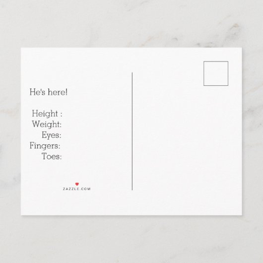 De niet sexistische Aankondiging van de Geboorte (Achterkant)