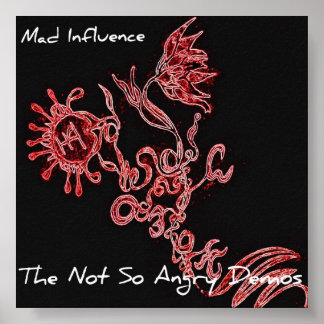 De niet zo angry Demos Hoesje Art Poster