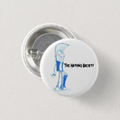 De Niets-maatschappij Ronde Button 3,2 Cm (Voorkant /achterkant)