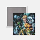 De nieuwe 52 - Aquaman #1 Magneet (Voorkant / Achterkant)