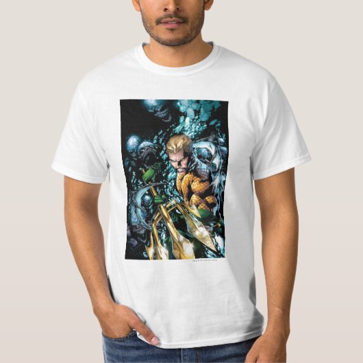 De nieuwe 52 - Aquaman #1 T-shirt (Voorkant)