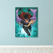 De nieuwe 52 - Batgirl #1 Canvas Afdruk (Insitu (Houten vloer))