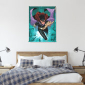 De nieuwe 52 - Batgirl #1 Canvas Afdruk (Insitu (Slaapkamer))