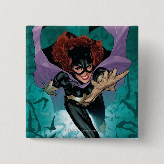 De nieuwe 52 - Batgirl #1 Vierkante Button 5,1 Cm (Voorkant)