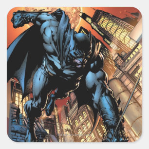 De nieuwe 52 - Batman: De donkere Knight #1 Vierkante Sticker