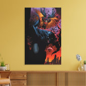 De nieuwe 52 - Batman en Robin #1 Canvas Afdruk (Insitu (Woonkamer))