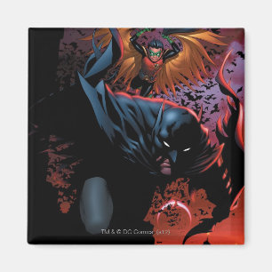 De nieuwe 52 - Batman en Robin #1 Magneet