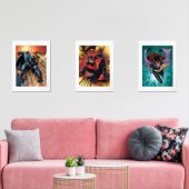 De nieuwe 52 Batman, Nightwing, & Batgirl Muurkunst Sets (Woonkamer)