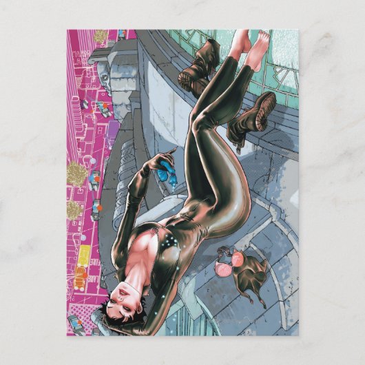 De nieuwe 52 - Catwoman #1 Briefkaart (Voorkant)