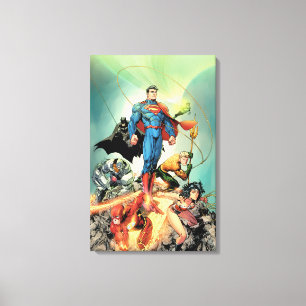 De nieuwe 52 Hoesje #3 Capullo variant Canvas Afdruk