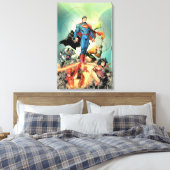 De nieuwe 52 Hoesje #3 Capullo variant Canvas Afdruk (Insitu (Slaapkamer))