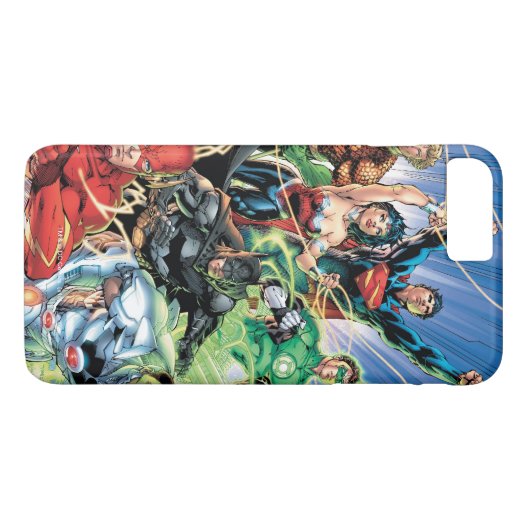 De nieuwe 52 - Justice League #1 Case-Mate iPhone Case (Achterkant (Horizontaal))
