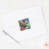 De nieuwe 52 - Justice League #1 Vierkante Sticker (Envelop)